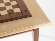Load image into Gallery viewer, Walnut Maple Premium Hardwood Chess Table (WITHOUT CHESSBOARD SURFACE)