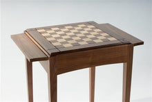 Load image into Gallery viewer, Walnut Player's Chess Table USA