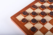 Load image into Gallery viewer, Wooden Checkers 100 squares, Smooth Surface