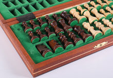 Load image into Gallery viewer, 10.5&quot; Magnetic Wooden Travel Chess Game
