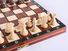 Load image into Gallery viewer, 10.5&quot; Magnetic Wooden Travel Chess Game
