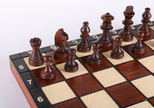 Load image into Gallery viewer, 10.5&quot; Magnetic Wooden Travel Chess Game
