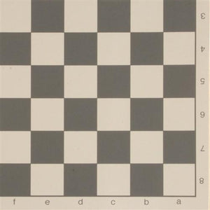 12" Analysis Size Vinyl Roll-up Chessboard