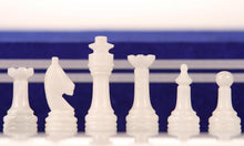 Load image into Gallery viewer, 12&quot; Black and White Marble Chess Set
