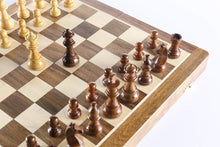 Load image into Gallery viewer, 14” Folding Chess Box and Set
