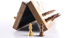 Load image into Gallery viewer, 14” Folding Chess Box and Set
