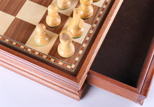 Load image into Gallery viewer, 15&quot; Staunton Chess &amp; Checker Set
