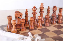 Load image into Gallery viewer, 15&quot; Walnut Staunton Wood Chess Set

