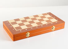 Load image into Gallery viewer, 16&quot; Folding Tournament Wood Chess Set No.4

