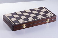 Load image into Gallery viewer, 16&quot; Olympic Wooden Chess Set
