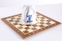Load image into Gallery viewer, 16&quot; Economical Wooden Starter Chess Set with Drawstring Bag
