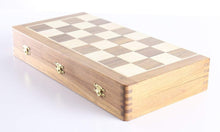 Load image into Gallery viewer, 16&quot; Folding Magnetic Wooden Chess Set
