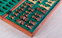 Load image into Gallery viewer, 18.5&quot; Folding Tournament Chess Set Sheesham - German Design
