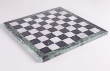 Load image into Gallery viewer, 18&quot; Marble Black and White Chess Board
