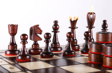 Load image into Gallery viewer, 2 in 1 Chess &amp; Checkers Game Set
