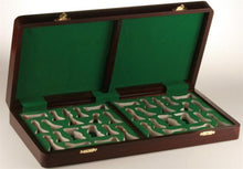 Load image into Gallery viewer, 20&quot; Folding Chessboard and Leather Case - Rosewood
