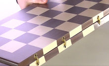 Load image into Gallery viewer, 21&quot; Folding Hardwood Player&#39;s Chessboard - 2 1/4&quot; Squares JLP, USA
