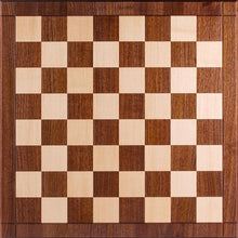 Load image into Gallery viewer, 21&quot; Hardwood Player&#39;s Chessboard with 2.25&quot; Squares JLP, USA
