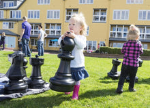 Load image into Gallery viewer, 25&quot; Giant Chess Set &amp; Mat Combo
