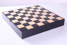 Load image into Gallery viewer, 3 1/2&quot; Kari Wood Chess Set with Storage
