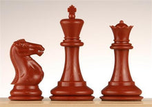 Load image into Gallery viewer, 3 3/4&quot; Commander Staunton Chess Pieces (per color or half set - 17 pieces)
