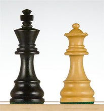 Load image into Gallery viewer, 3 3/4&quot; French Series Wood Chess Pieces - Ebonized
