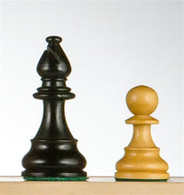 Load image into Gallery viewer, 3 3/4&quot; French Series Wood Chess Pieces - Ebonized
