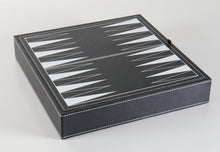 Load image into Gallery viewer, 7 In 1 Black Leatherette Game Set
