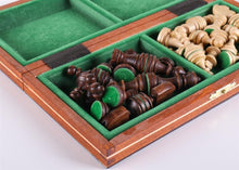 Load image into Gallery viewer, 9" Mini Magnetic Wooden Travel Chess Game
