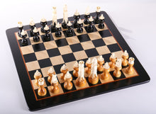 Load image into Gallery viewer, Rare Vintage Antique Bone and Wood Chessmen
