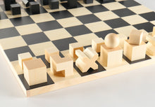 Load image into Gallery viewer, Bauhaus Chess Set - Board and Pieces
