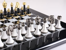 Load image into Gallery viewer, Black &amp; White Wood And Metal Set
