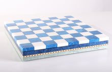 Load image into Gallery viewer, Blue &amp; White Alabaster Inlaid Chest
