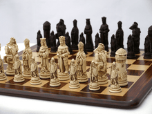 Load image into Gallery viewer, Camelot Chess Pieces by Berkeley - Russet Brown
