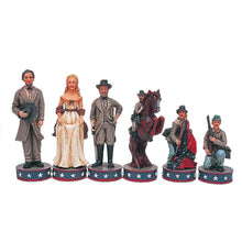 Load image into Gallery viewer, Civil War Chess Pieces
