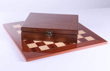 Load image into Gallery viewer, Civil War Chess Set with Storage
