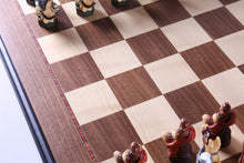 Load image into Gallery viewer, Crusades Chess Set with Maple and Walnut Board
