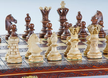 Load image into Gallery viewer, DEAL ITEM: 20" Royal Wooden Chess Set
