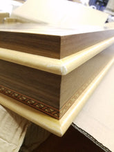 Load image into Gallery viewer, DEAL ITEM: 20" Wood Inlay Chessboard with Storage
