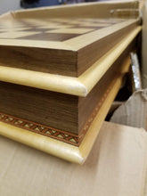 Load image into Gallery viewer, DEAL ITEM: 20" Wood Inlay Chessboard with Storage
