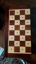 Load image into Gallery viewer, DEAL ITEM: 7.5" Folding Pegged Chess Set
