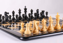 Load image into Gallery viewer, DEAL ITEM: Staunton Ebony Chess Set - 19" (BOARD ONLY)
