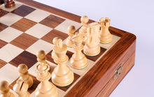 Load image into Gallery viewer, Deluxe English Wooden Chess Set with Storage
