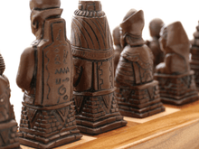 Load image into Gallery viewer, Egyptian Chess Pieces by Berkeley - Russet Brown
