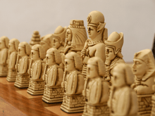 Load image into Gallery viewer, Egyptian Chess Pieces by Berkeley - Russet Brown
