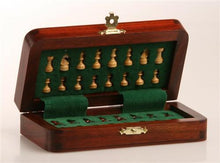 Load image into Gallery viewer, DEAL ITEM: 5" Magnetic Folding Chess Set in Blood Rosewood &amp; White Maple (JUST THE BOARD)

