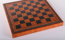 Load image into Gallery viewer, Gothic Chess Set with Leatherette Storage Board
