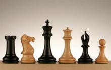 Load image into Gallery viewer, Heirloom Collector Chess Set and Board Combination - Ebony
