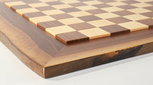 Load image into Gallery viewer, JLP Natural Edge Hardwood Chessboard #9
