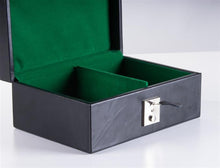 Load image into Gallery viewer, Leatherette Chess Box with Lock
